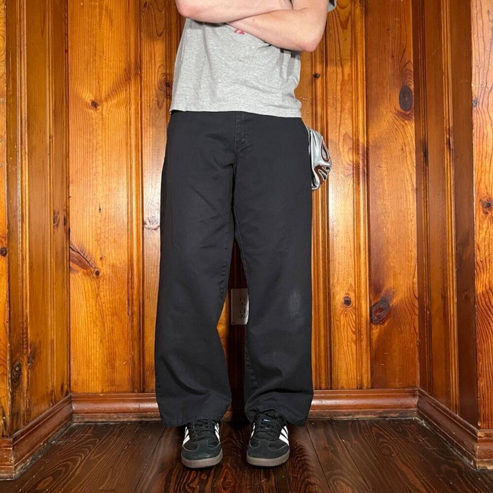Dickies 36x28 Y2K Workwear Pants Black Straight